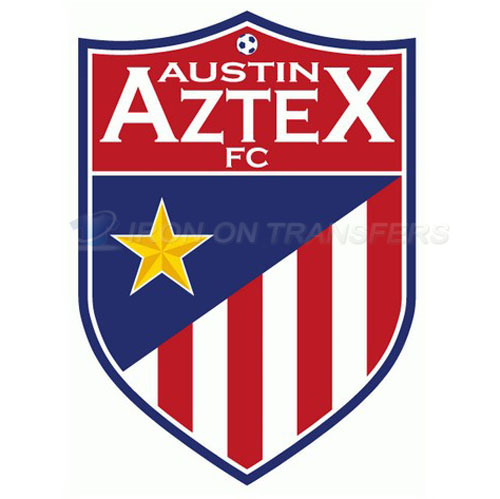 Austin Aztex FC Iron-on Stickers (Heat Transfers)NO.8252